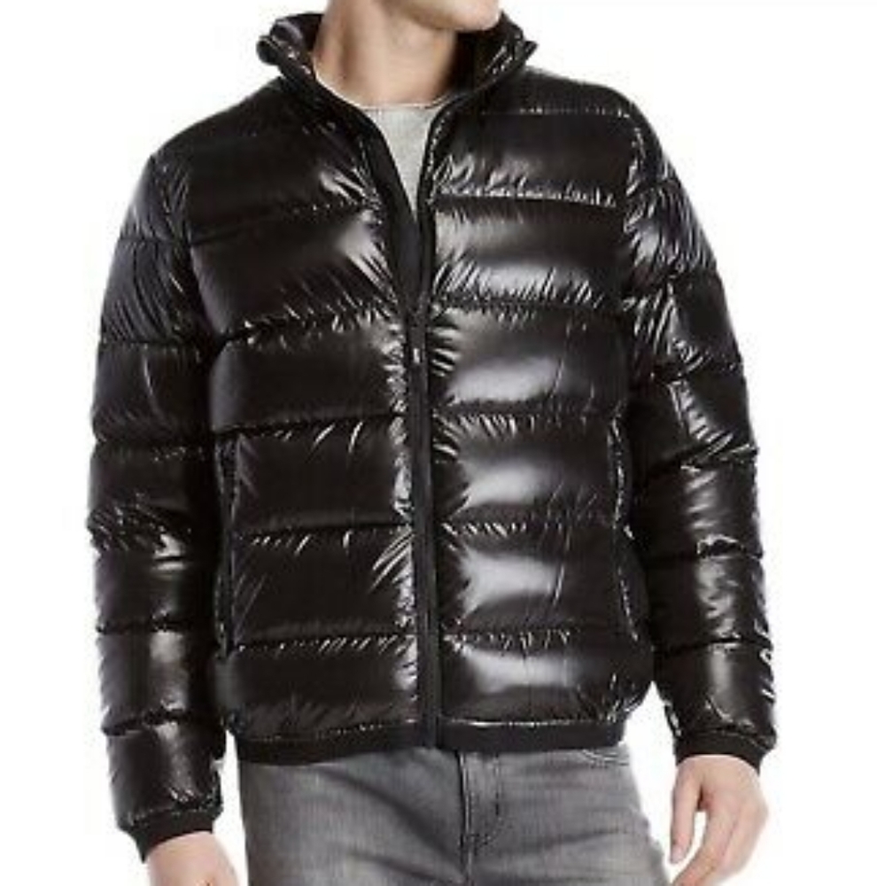 NEW. DKNY Men's Essential Puffer Jacket - Black